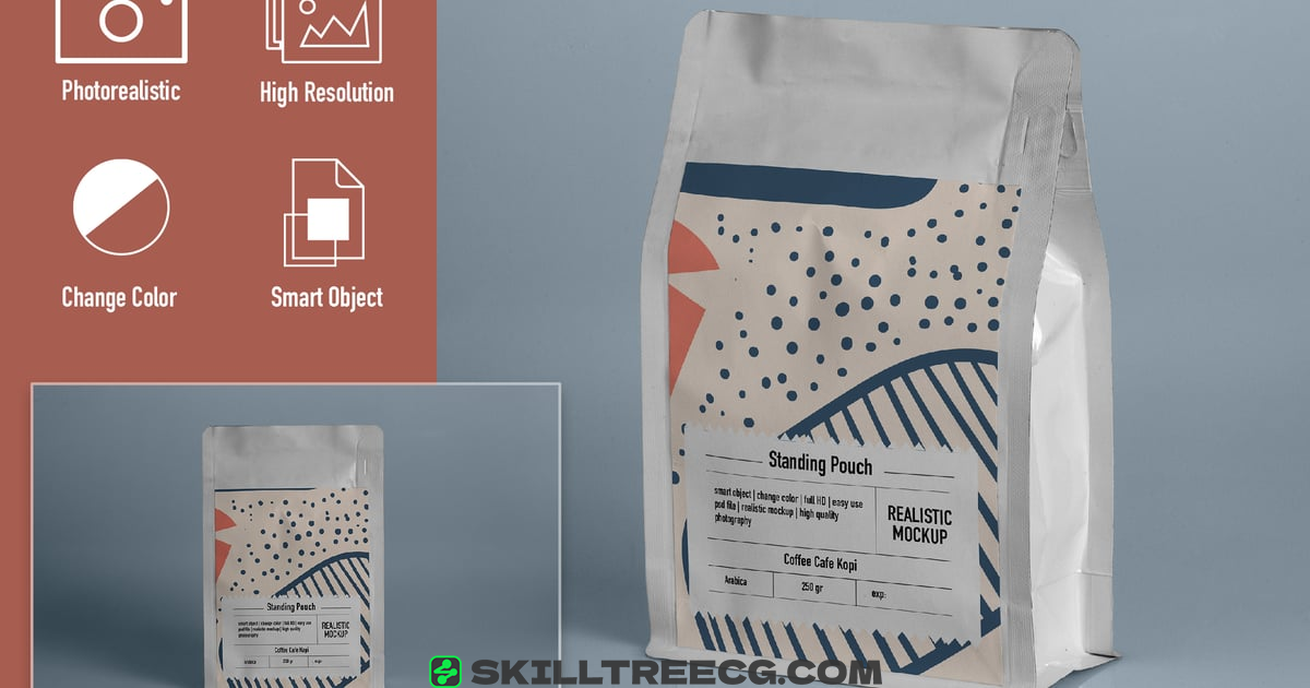 Standing Pouch Mockup（590335）-技能树